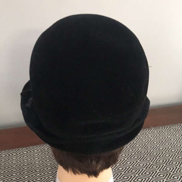 1920s style vintage Felt cloche hat - Picture 3 of 11